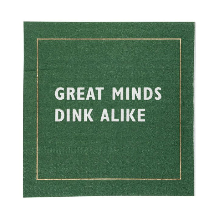 Pickleball Sayings Paper Cocktail Napkins | 18 ct - Zurchers