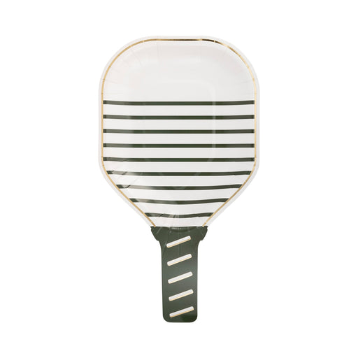 White Paddle Shaped Paper Plate 10" | 8 ct - Zurchers