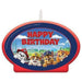 Paw Patrol Happy Birthday Candle 4.5" | 1 ct - Zurchers