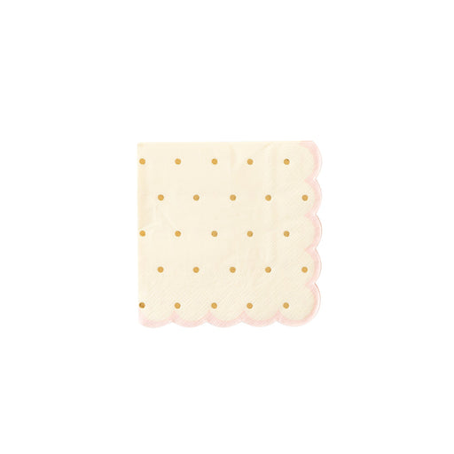 Princess Scalloped Beverage Napkins | 18 ct - Zurchers