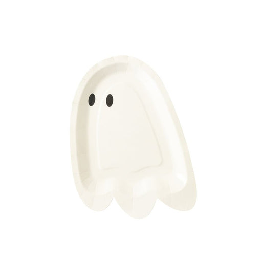 Halloween Hey Pumpkin Ghost Paper Plates 10" | 8ct - Zurchers