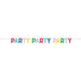 Colorful PARTY Letter Banner 7Ft | 1ct - Zurchers