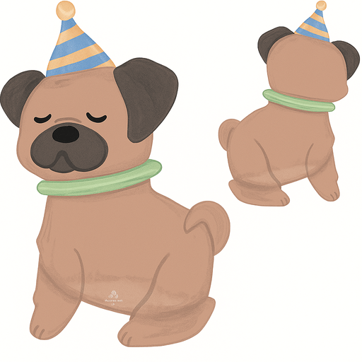 Pawsome Party Airwalker 28"x42" | 1ct - Zurchers