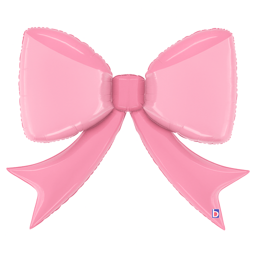 Pretty Pink Bow Supershape Mylar 41" | 1ct - Zurchers