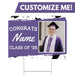 Graduation Congrats Custom Yard Sign with Photo, 18" x 24" | 1 ct - Zurchers