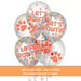12" Pawsome Party Confetti Latex Balloon Pack | 6 ct - Zurchers