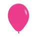 Deluxe Fuchsia, Latex Balloon With Helium and Hi - Float 11'' | 1 ct - Zurchers