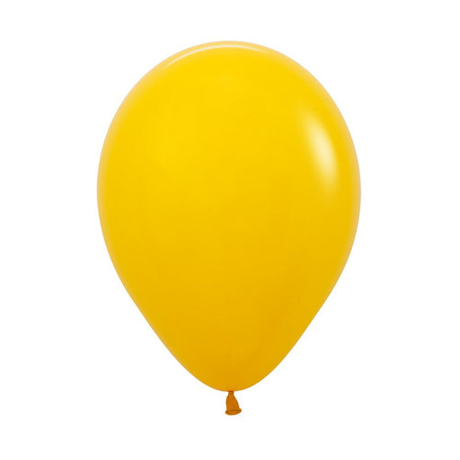 11" Sempertex Latex Balloon Pack, Honey Yellow | 100 ct - Zurchers