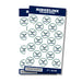 A package of 36 1-inch Ridgeline High School Sticker Seals. 