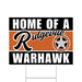 A 24" x 18" Ridgevue High School Spirit Yard Sign.