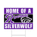 A 24" x 18" Riverton High School Spirit Yard Sign.