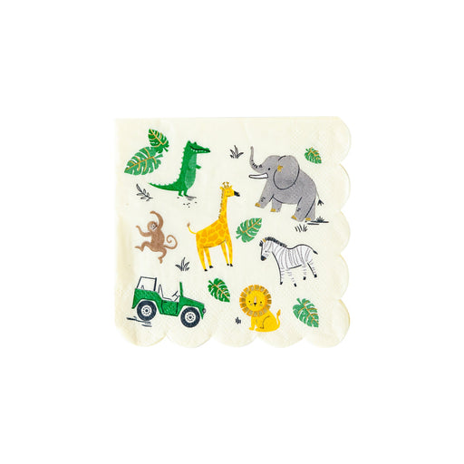 Safari Beverage Napkins | 18 ct - Zurchers