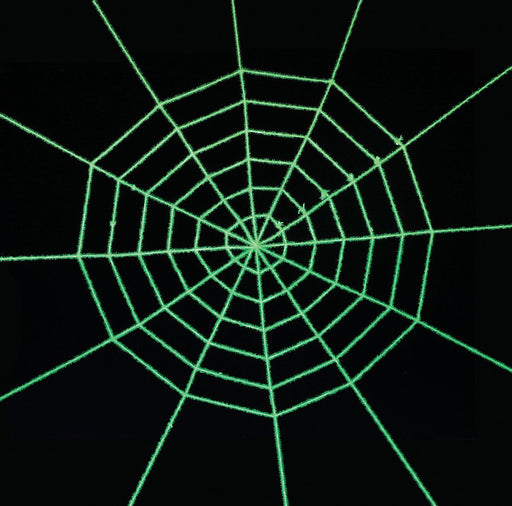 Rope Black Light Shimmering Web 120" | 1 ct - Zurchers