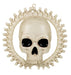 Skeleton Skull Wreath 16" | 1 ct - Zurchers