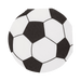 Soccer Ball Shaped Paper Cocktail Napkin | 24 ct - Zurchers