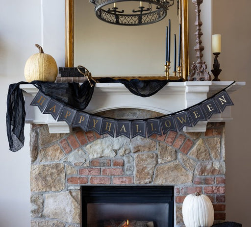 Interchangeable Happy Halloween/Birthday Banner | 1 ct - Zurchers