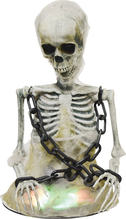 Tabletop Lightup Animated Skeleton 15.7" | 1 ct - Zurchers
