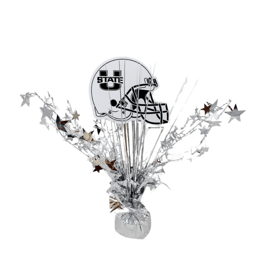 USU Football Helmet Centerpiece Spray 14" | 1 ct - Zurchers