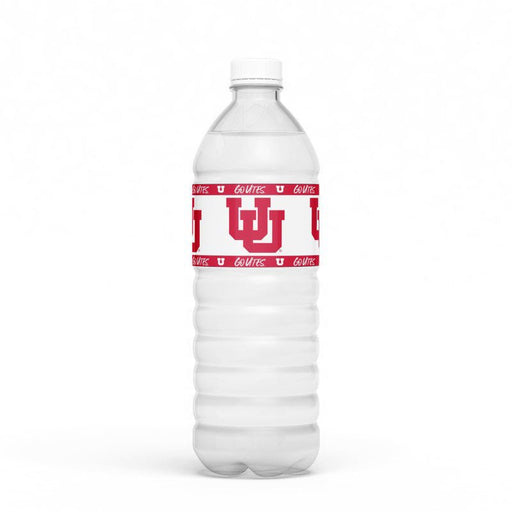 Utah Utes Water Bottle Labels | 12 ct - Zurchers