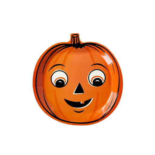 Halloween Ghoul Gang Jack - o - lantern Paper Plates 9" | 8ct - Zurchers