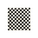 Halloween Party More Black Checkered Paper Plates 9" | 8ct - Zurchers
