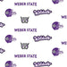 Weber State University Vinyl Table Runner 13 "x 90" | 1 ct - Zurchers
