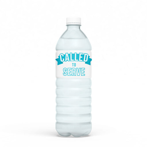 Missionary Called To Serve Color Water Bottle Label | 12 ct - Zurchers