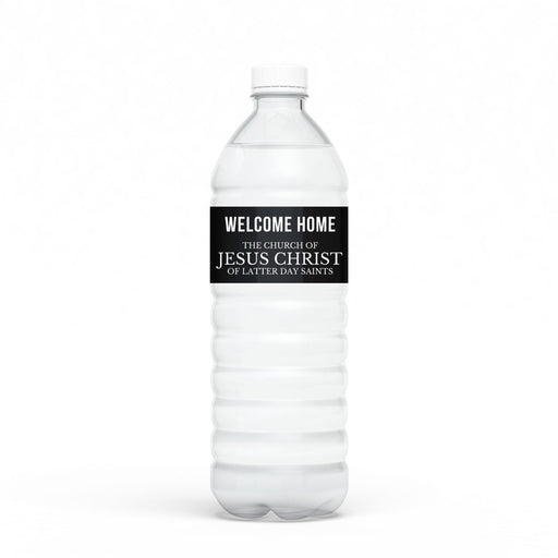 Missionary Welcome Home Water Bottle Label | 12 ct - Zurchers