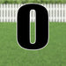 Yard Card Black Number/Symbol 21.5" | 1ct - Zurchers