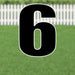 Yard Card Black Number/Symbol 21.5" | 1ct - Zurchers