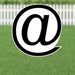 Yard Card Black Number/Symbol 21.5" | 1ct - Zurchers