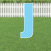 Yard Card Light Blue Letter 21.5" | 1ct - Zurchers