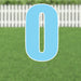 Yard Card Light Blue Letter 21.5" | 1ct - Zurchers