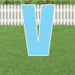 Yard Card Light Blue Letter 21.5" | 1ct - Zurchers