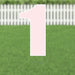 Yard Card Pink Number/Symbol 21.5" | 1ct - Zurchers