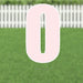 Yard Card Pink Letter 21.5" | 1ct - Zurchers