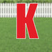 Yard Card Red Letter 21.5" | 1ct - Zurchers