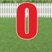 Yard Card Red Letter 21.5" | 1ct - Zurchers