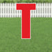Yard Card Red Letter 21.5" | 1ct - Zurchers