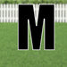 Yard Card Black Letter 21.5" | 1ct - Zurchers