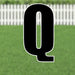 Yard Card Black Letter 21.5" | 1ct - Zurchers