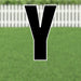 Yard Card Black Letter 21.5" | 1ct - Zurchers