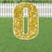 Yard Card Gold Letter 21.5" | 1ct - Zurchers