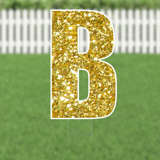 Yard Card Gold Letter 21.5" | 1ct - Zurchers