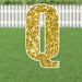 Yard Card Gold Letter 21.5" | 1ct - Zurchers