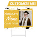Graduation Congrats Custom Yard Sign with Photo, 18" x 24" | 1 ct - Zurchers