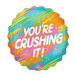 You're Crushing It Supershape Mylar Balloon 28" | 1ct - Zurchers