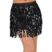 Adult Black Sparkle Sequin Skirt | 1 ct - Zurchers