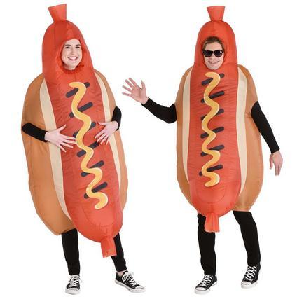 Adult Inflatable Hot Dog Costume | 1 ct - Zurchers