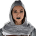 Adult Metallic Silver Chainmail Hood | 1 ct - Zurchers